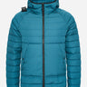 MA.Strum Jassen  Hooded down jacket - storm blue 