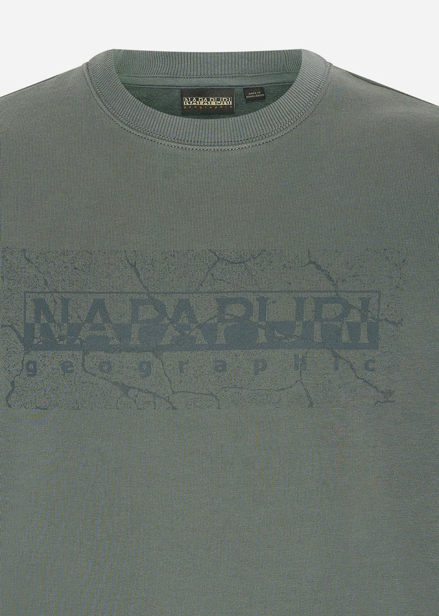 Napapijri Pullover  Albula crewneck sweater  - green urban 