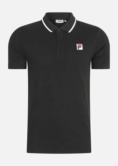 Fila Polo's  Leitmeritz poloshirt - black 