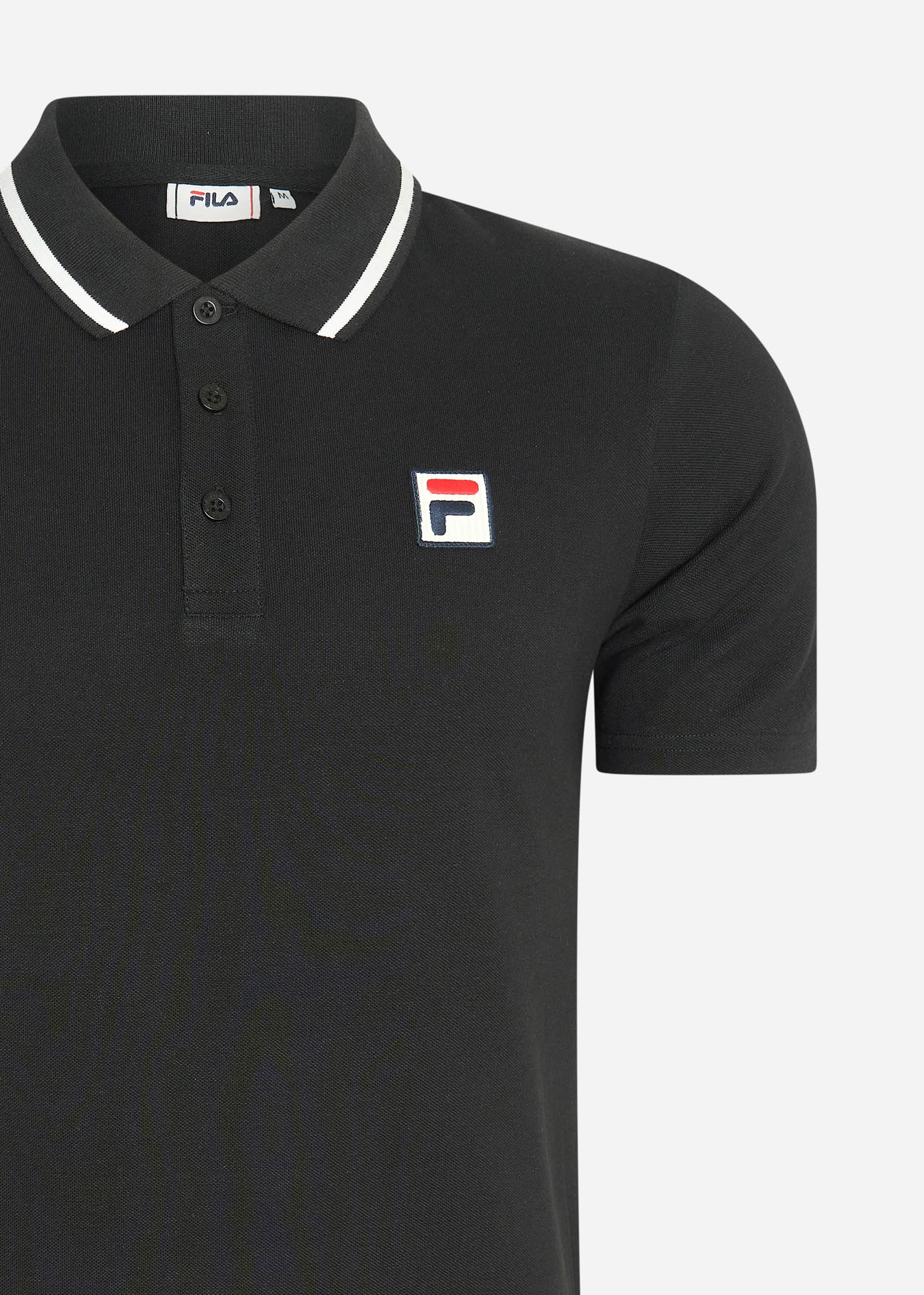 Fila Polo's  Leitmeritz poloshirt - black 