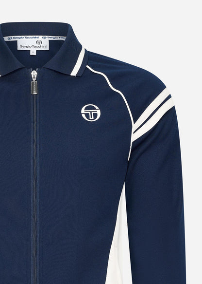 Sergio Tacchini Vesten  New ascot track top - maritime blue gardenia 