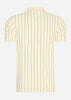 Fila Polo's  Luckenwalde polo shirt - antique white aventurine striped 