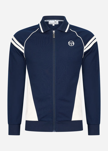 Sergio Tacchini Vesten  New ascot track top - maritime blue gardenia 