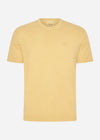 Lacoste T-shirts  Tone tee - eco golden haze 