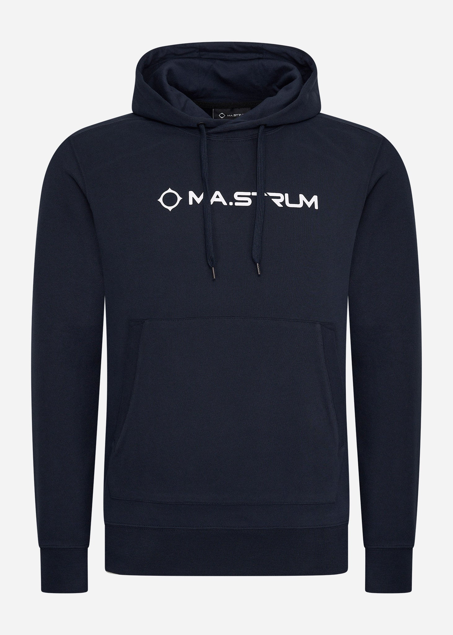 MA.Strum Hoodies  Chest print overhead hoody - ink navy 