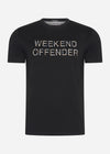 Weekend Offender T-shirts  Tornaco - black mid house check 