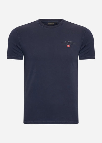 Napapijri T-shirts  Ellbas t-shirt - blue marine 