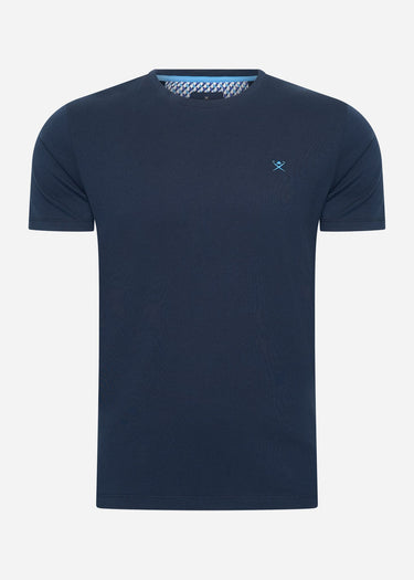 Hackett London T-shirts  Swim trim logo tee - navy 