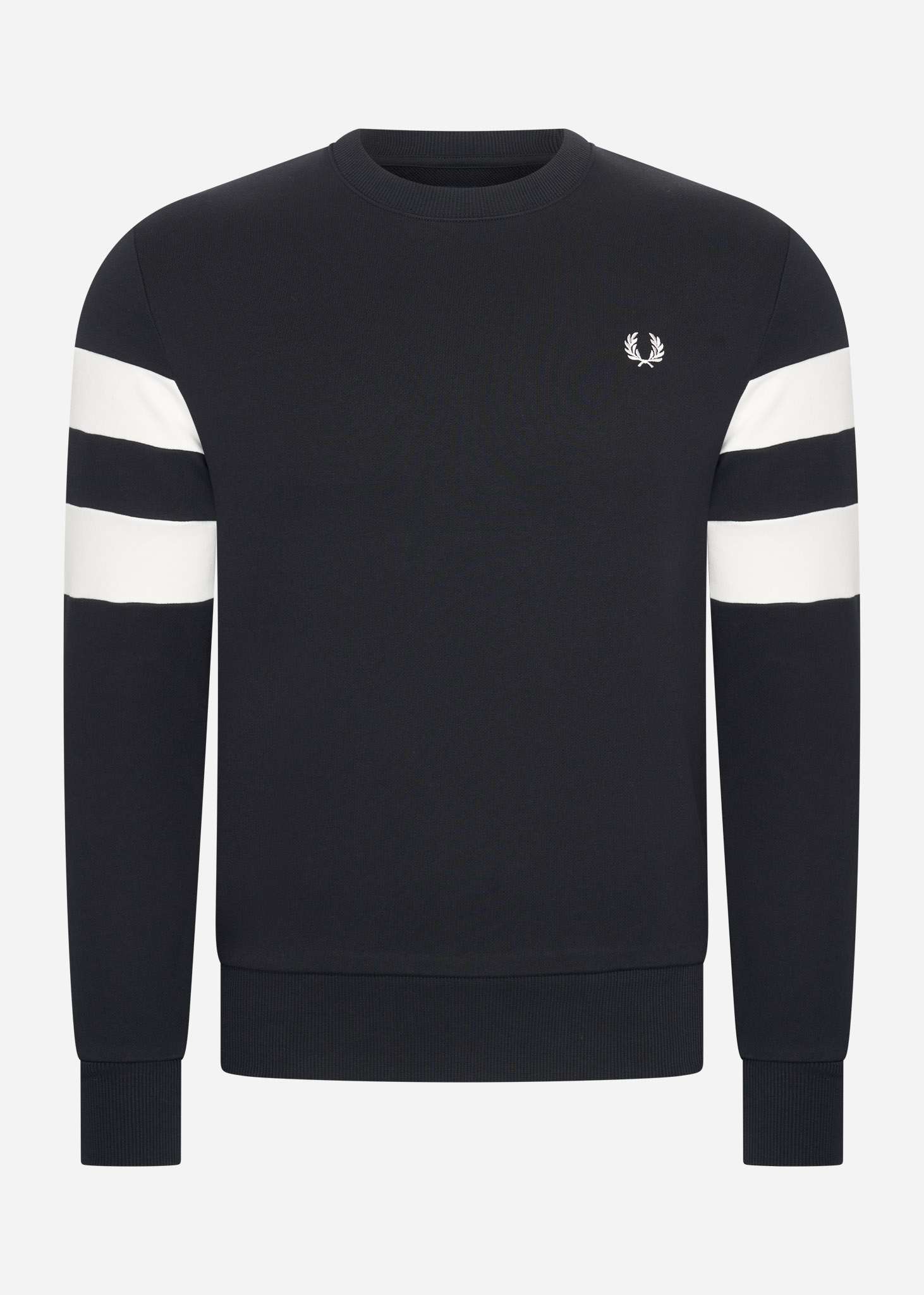 Fred Perry Truien  Tipped sleeve - sweatshirt 