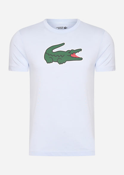 Lacoste T-shirts  Tee logo - phoenix blue green white 