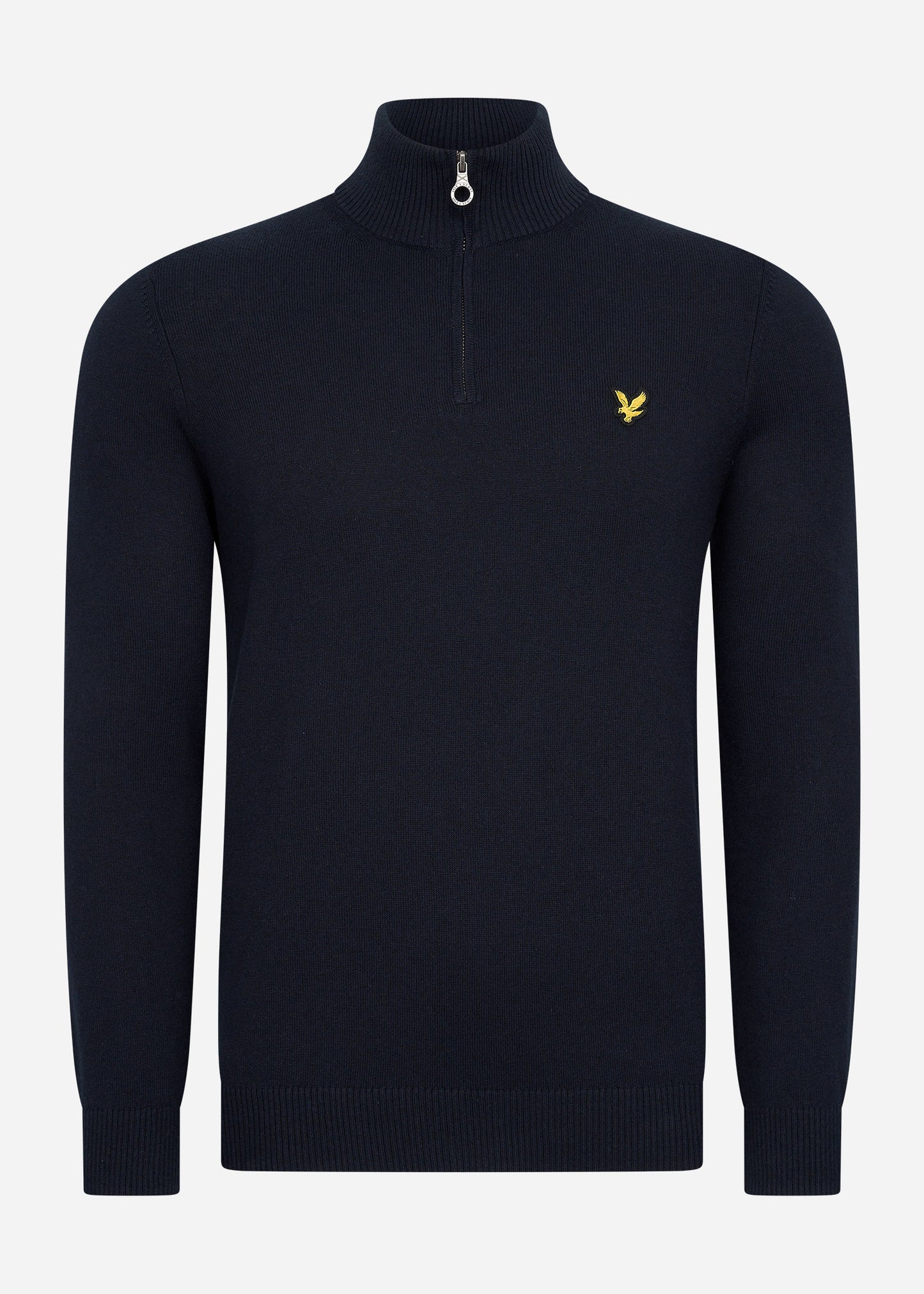 Lyle & Scott Truien 3 Pack cotton merino quarter zip jumper - jet black - dark navy - mid grey marl