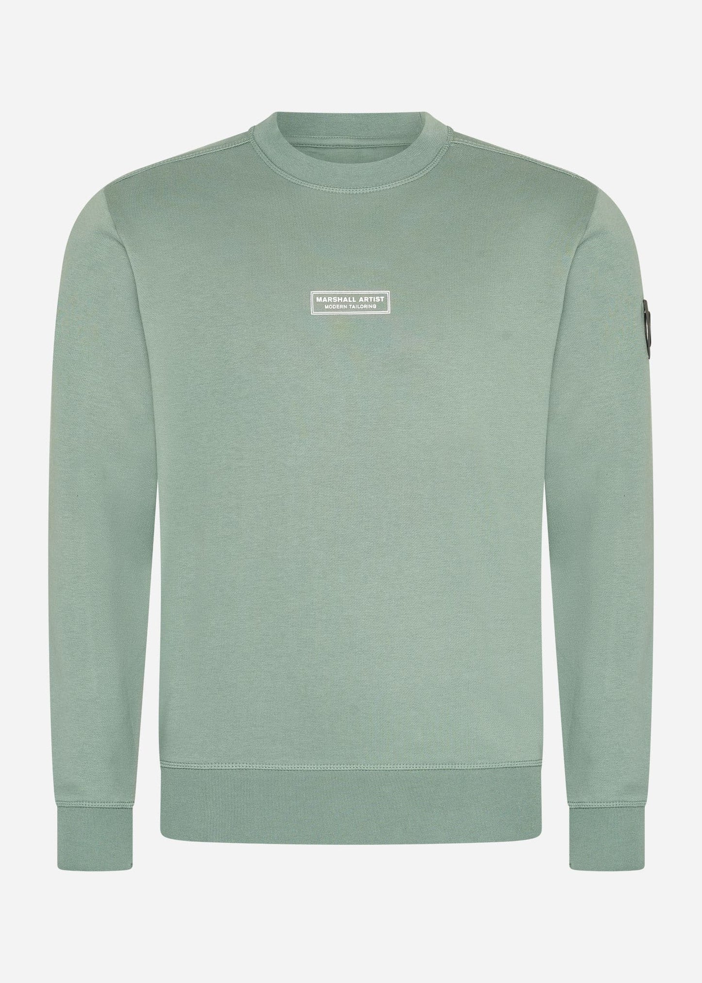 Marshall Artist Truien  Siren crewneck - atlantic green 