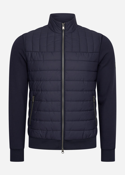 Barbour International Truien  Counter quilted sweat - night sky 