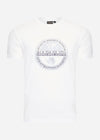 Napapijri T-shirts  Bollo t-shirt - bright white 