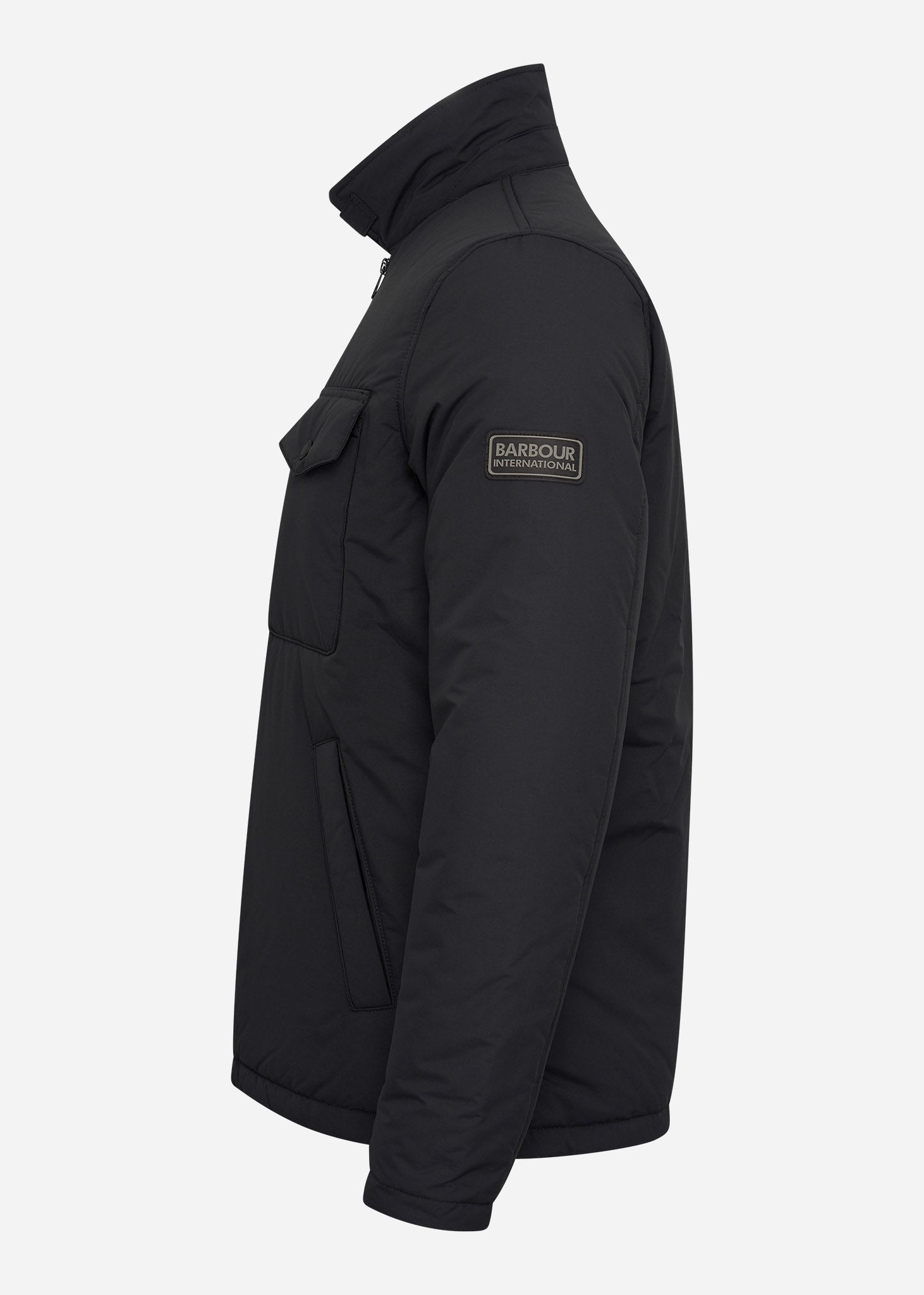 Barbour International Jassen  District quilt - black 