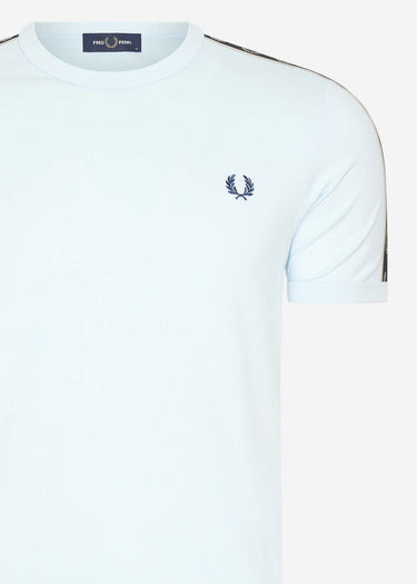 Fred Perry T-shirts  Contrast tape ringer t-shirt - lightice wrmgrey 