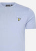 Lyle & Scott T-shirts  Plain t-shirt - crafted blue 