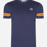 Sergio Tacchini T-shirts  Grello tee - maritime blue marmalade 