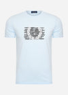 Fred Perry T-shirts  Fred perry graphic t-shirt - light ice 