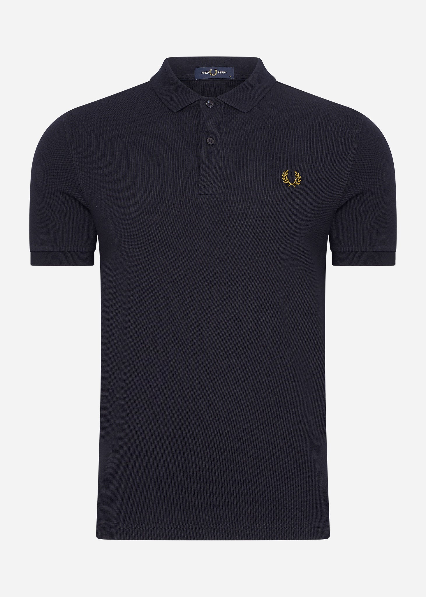 Fred Perry Polo's  Plain fred perry shirt - navy dark caramel 