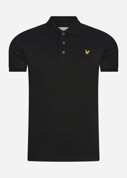 Lyle & Scott Polo's  3 pack plain polo shirt - gunmetal - jet black - cove 