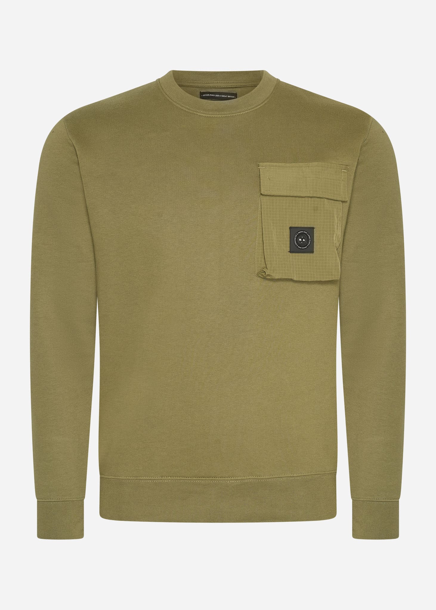 Marshall Artist Truien  Nevado crewneck - khaki 