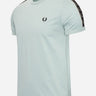 Fred Perry T-shirts  Contrast tape ringer t-shirt - slvblu warmgrey 