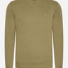 Farah Truien  Sweatshirt tim new crew - farah khaki marl 