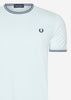 Fred Perry T-shirts  Twin tipped t-shirt - lgice mdnghblue 