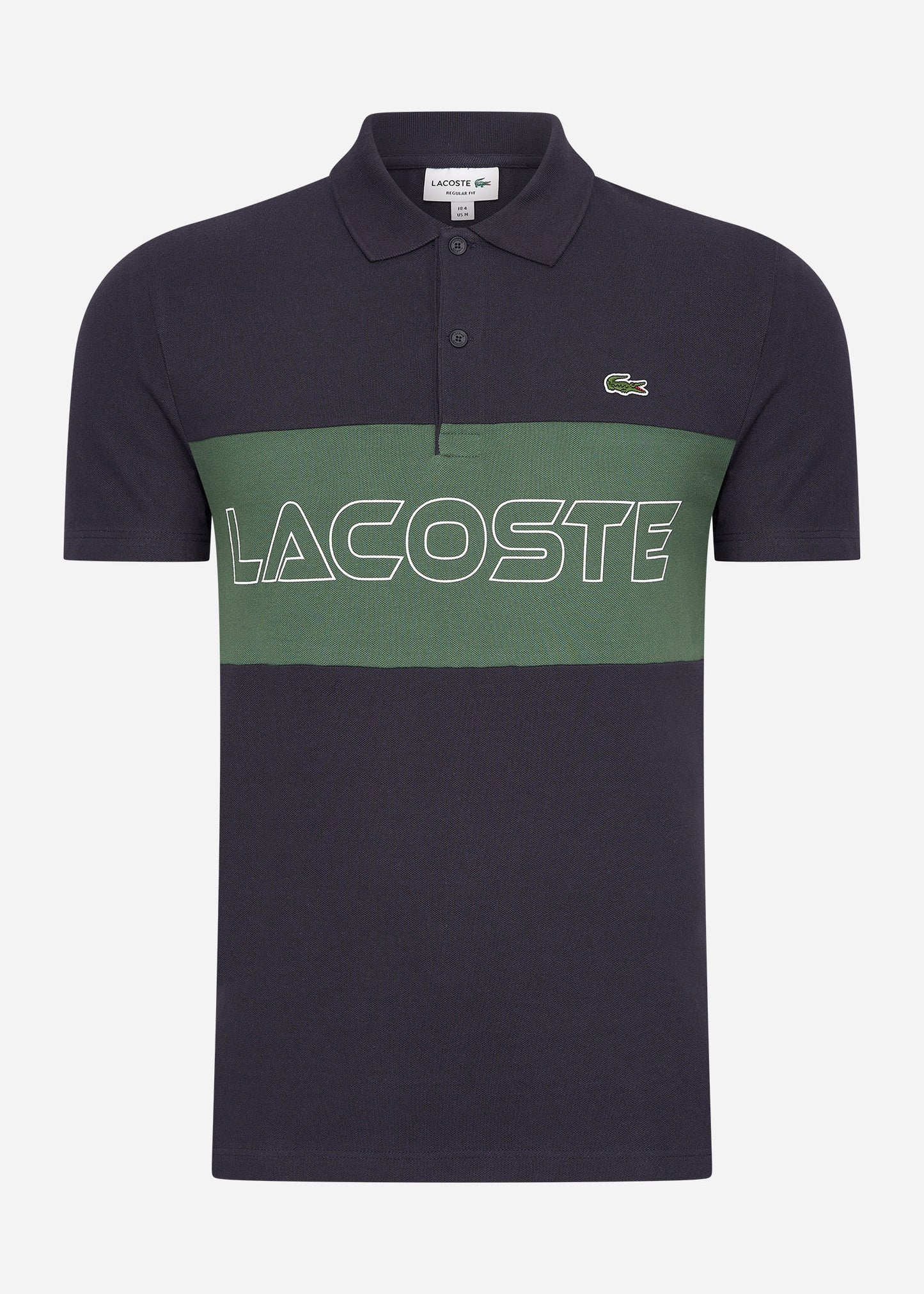 Lacoste Polo's  Colorblock polo - abysm sequoia 