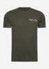 Barbour T-shirts  Durness pocket tee - olive 