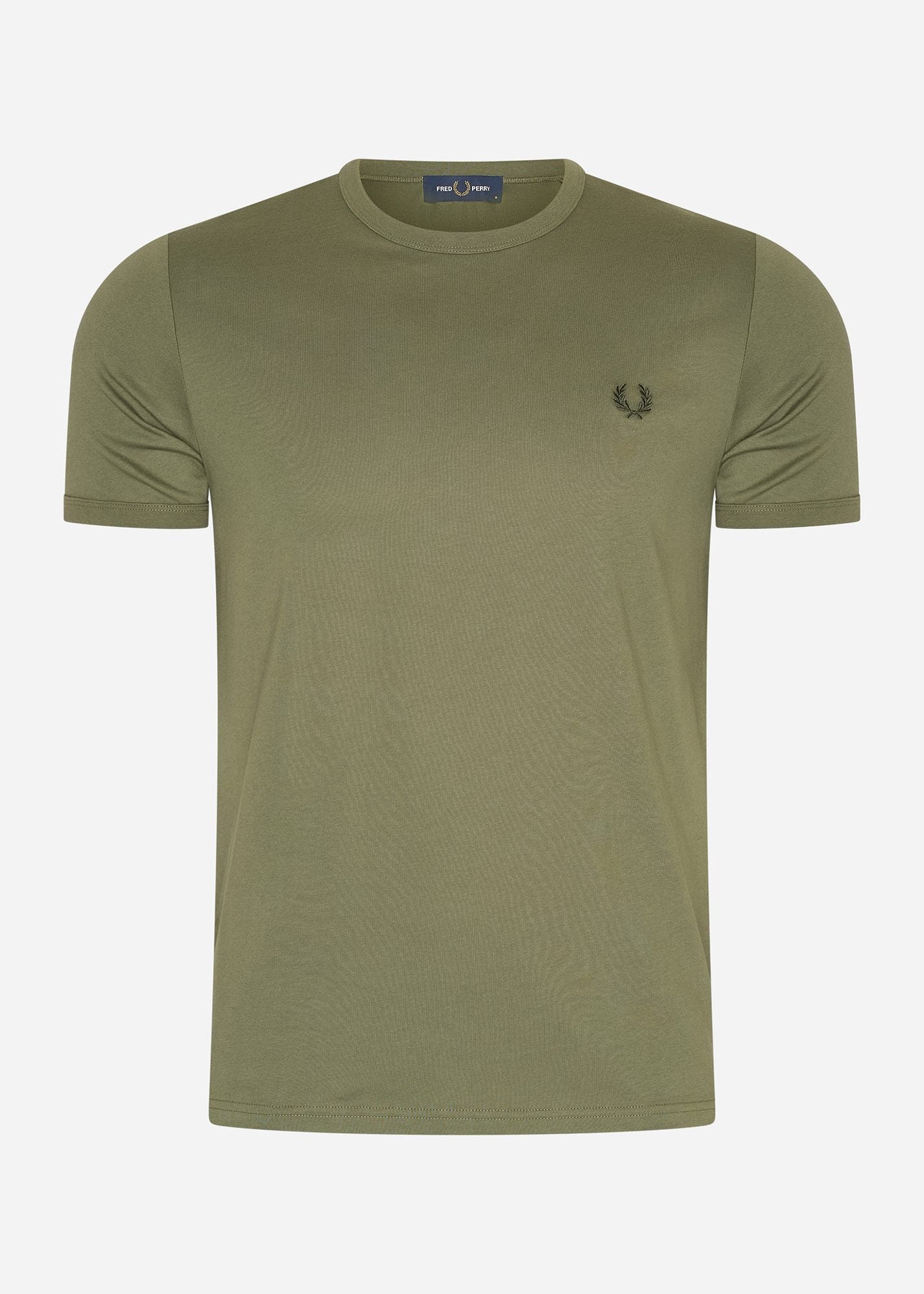 Fred Perry T-shirts  Ringer t-shirt - laurel wreath green 