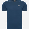 Barbour International T-shirts  Philip tipped cuff tee - moonlit ocean 