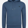 Fred Perry Hoodies  Tipped hooded sweatshirt - midnight blue 