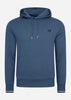 Fred Perry Hoodies  Tipped hooded sweatshirt - midnight blue 