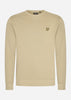 Lyle & Scott Truien  Crew neck sweatshirt - sage uniform 