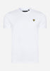 Lyle & Scott T-shirts 3 pack plain t-shirt - jet black - white - highland mauve