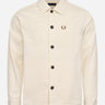 Fred Perry Overshirts  Twill overshirt - ecru 