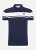 Sergio Tacchini Polo's  Young line polo - blue white 