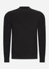 Barbour International Truien  Crawley crew neck jumper - black 