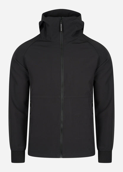 Weekend Offender Jassen  Stipe softshell jacket - black 