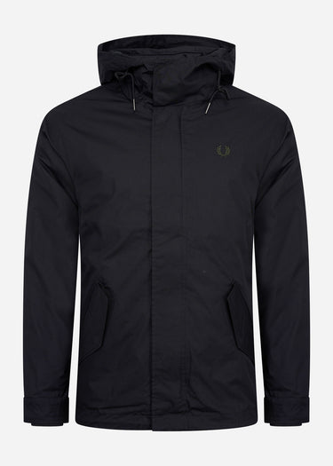 Fred Perry Jassen  Short padded parka - black 