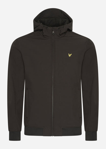 Lyle & Scott Jassen  Fleece back softshell jacket - jet black 