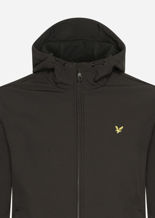 Lyle & Scott Jacken  Fleece back softshell jacket - jet black 