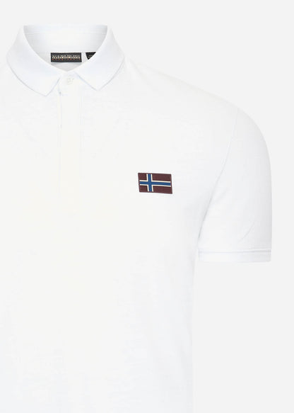 Napapijri Polo's  Ebea 2 - bright white 