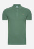 Lacoste Polo's  Contrast stripe polo - sequoia 