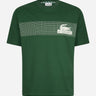 Lacoste T-shirts  Stripe t-shirt - green 