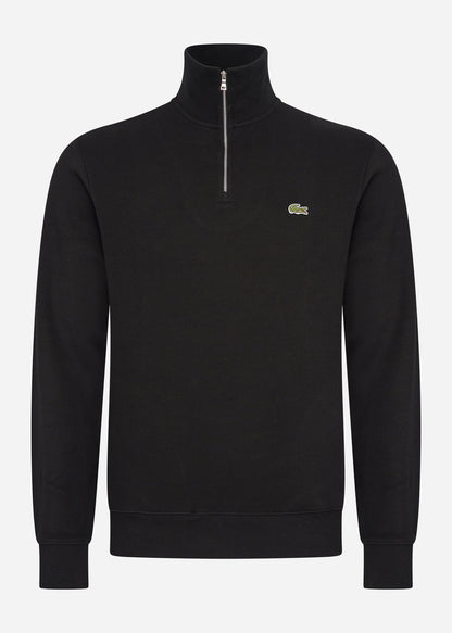 Lacoste Truien  Sweater half zip - black 