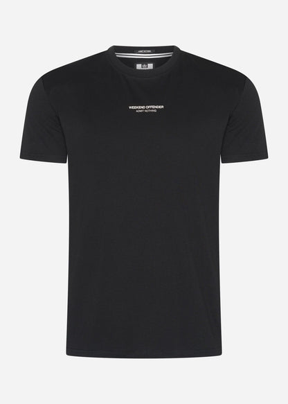 Weekend Offender T-shirts  Millergrove - black alabaster 