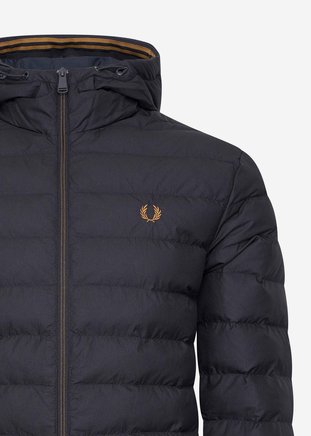 Fred Perry Jacken  Hooded insulated jacket - navy 